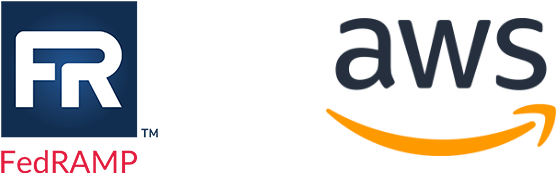 FedRAMP® and AWS logo