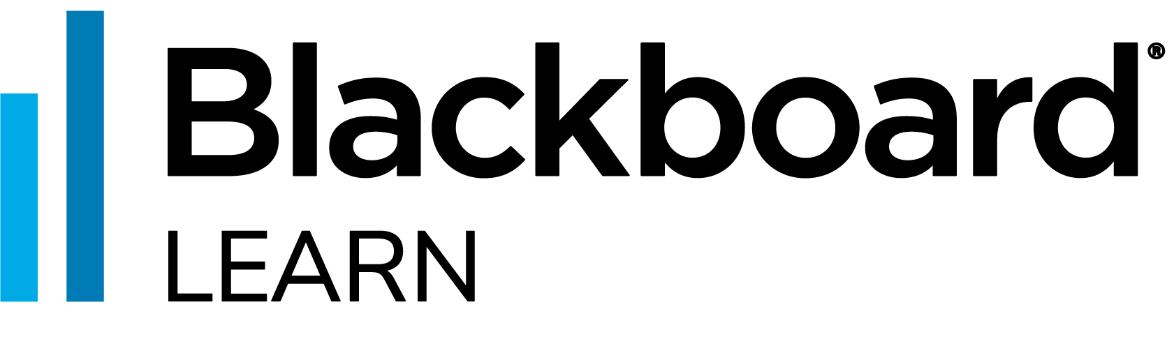 Blackboard Learn logo with trademark