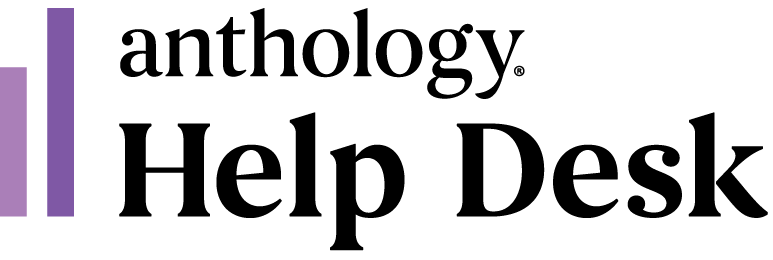 Anthology Help Desk Logo