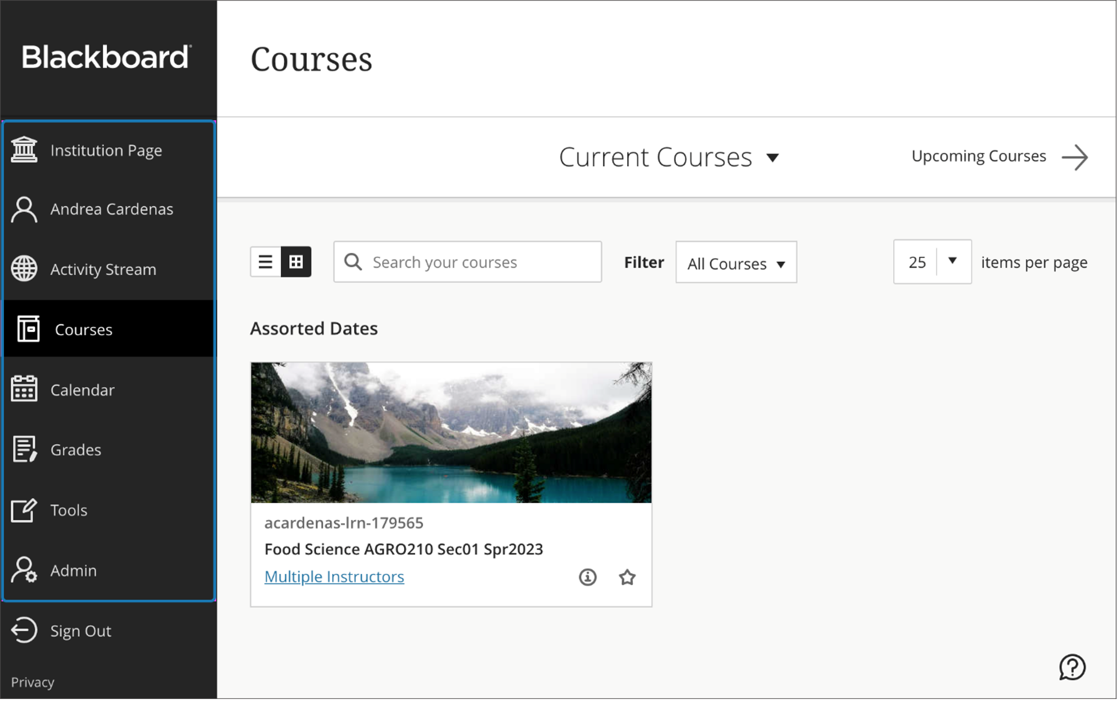 The Messages tool does not appear in the Base Navigation when it is turned off for all courses where a user is enrolled