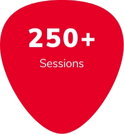 250+ Sessions