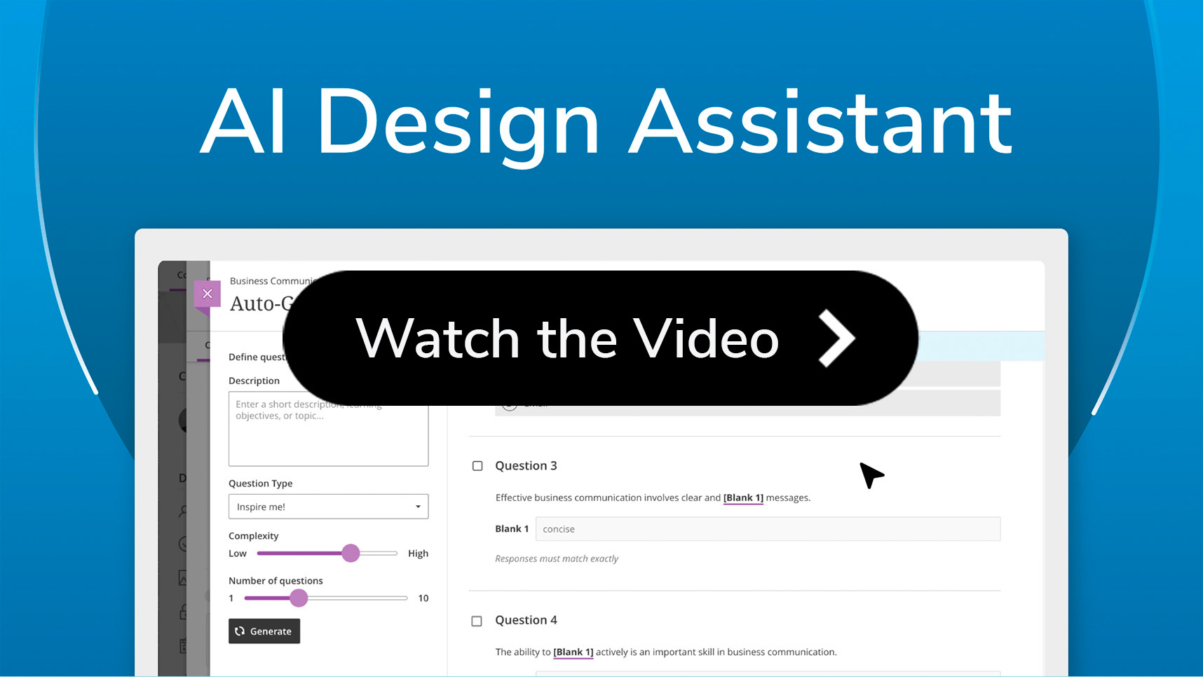 AI Design Assistant Video