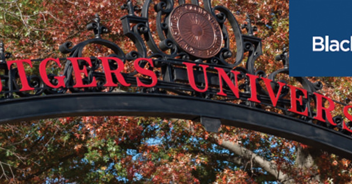 Rutgers Maximizes Online Enrollment and ROI in Move from OPM to Blackboard’s OPX Solutions