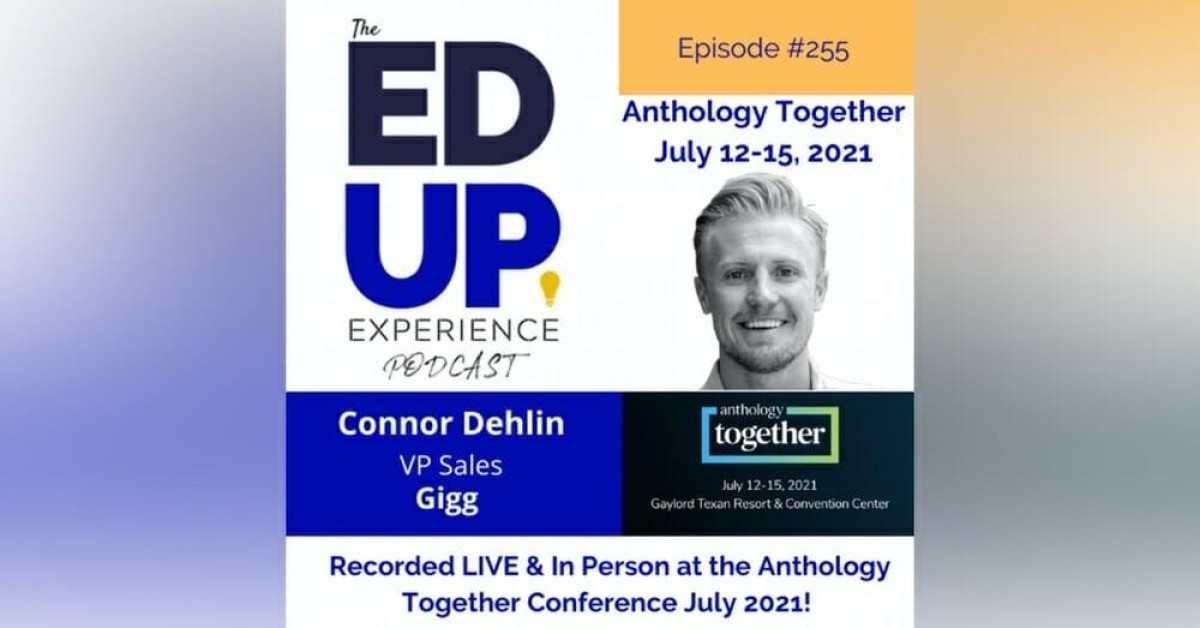 EdUp Podcast episode cover featuring Connor Dehlin