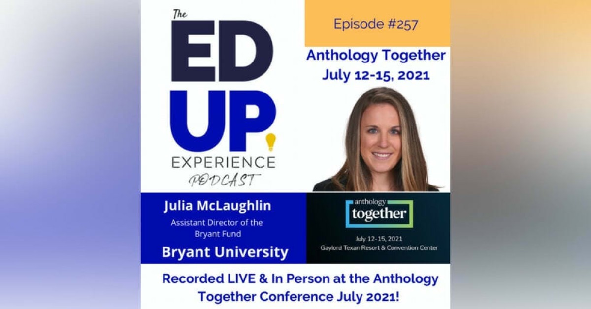 EdUp Podcast episode cover featuring Julia McLaughlin