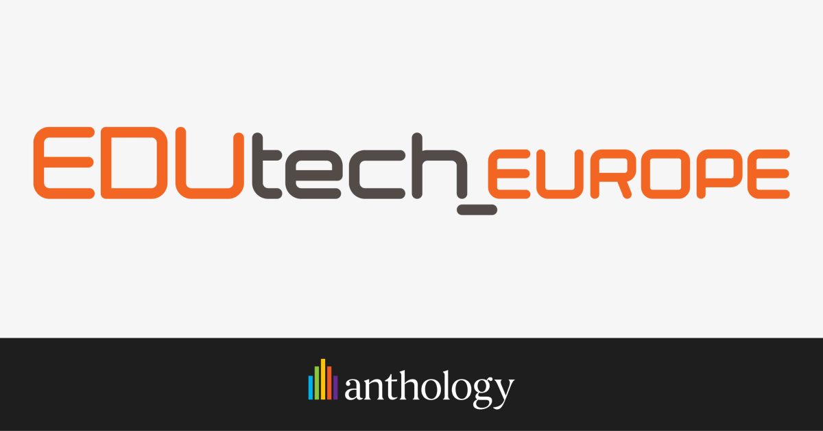  EDUtech Europe logo locked up with Anthology logo