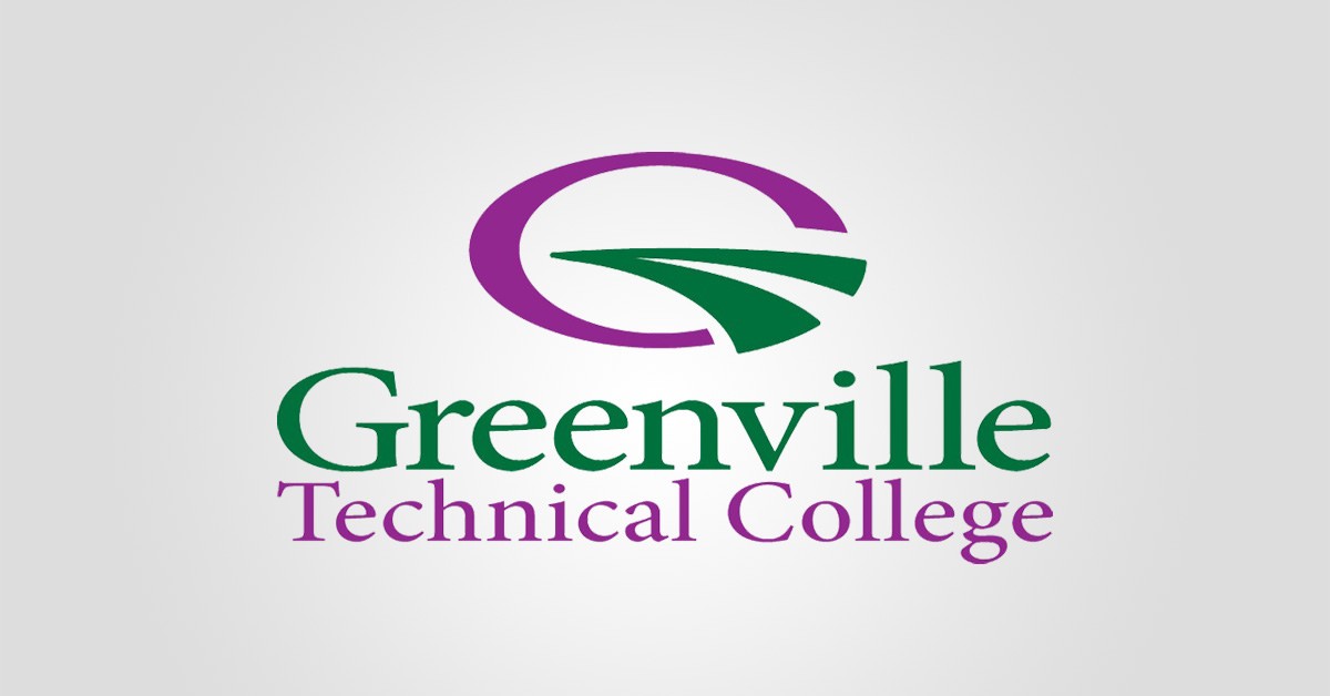 Greenville Technical College logo on a gray background
