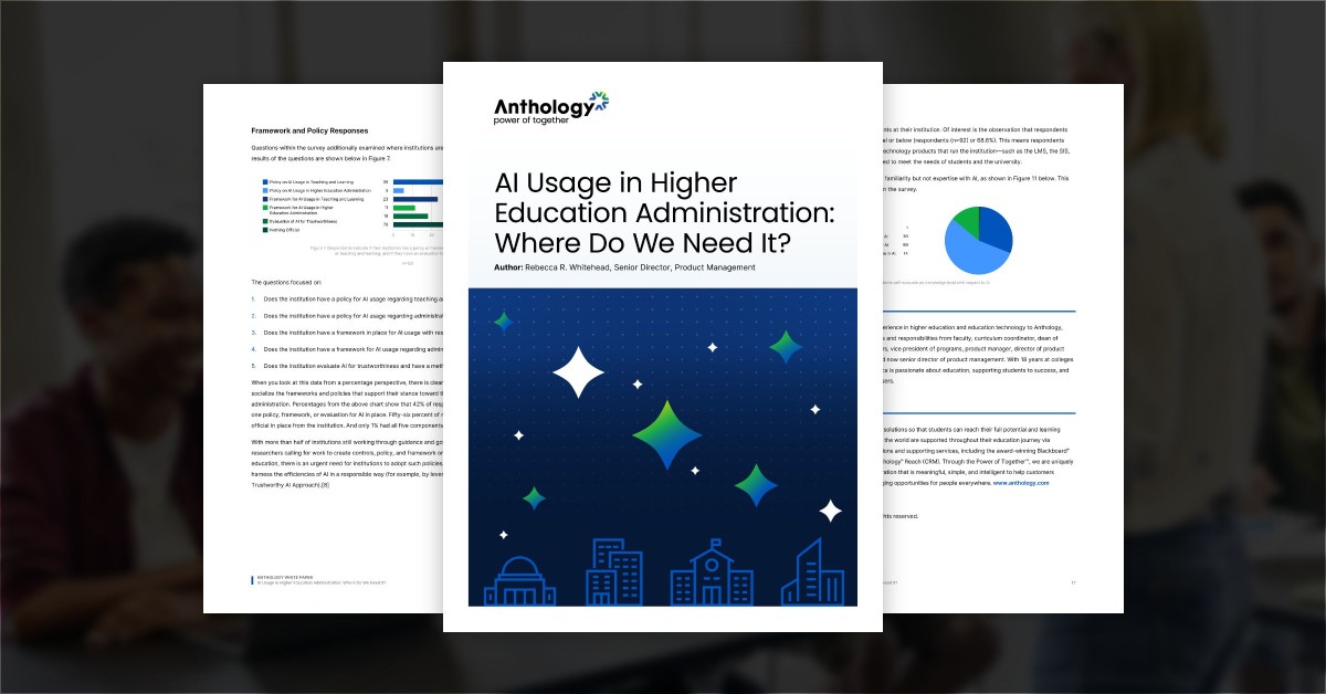 Preview of the white paper over an image obscured by a black transparent overlay