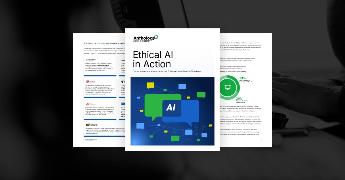 Preview of the report over an image obscured by a black transparent overlay