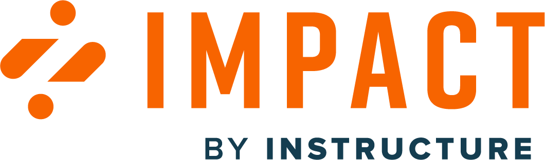 Impact by Instructure logo