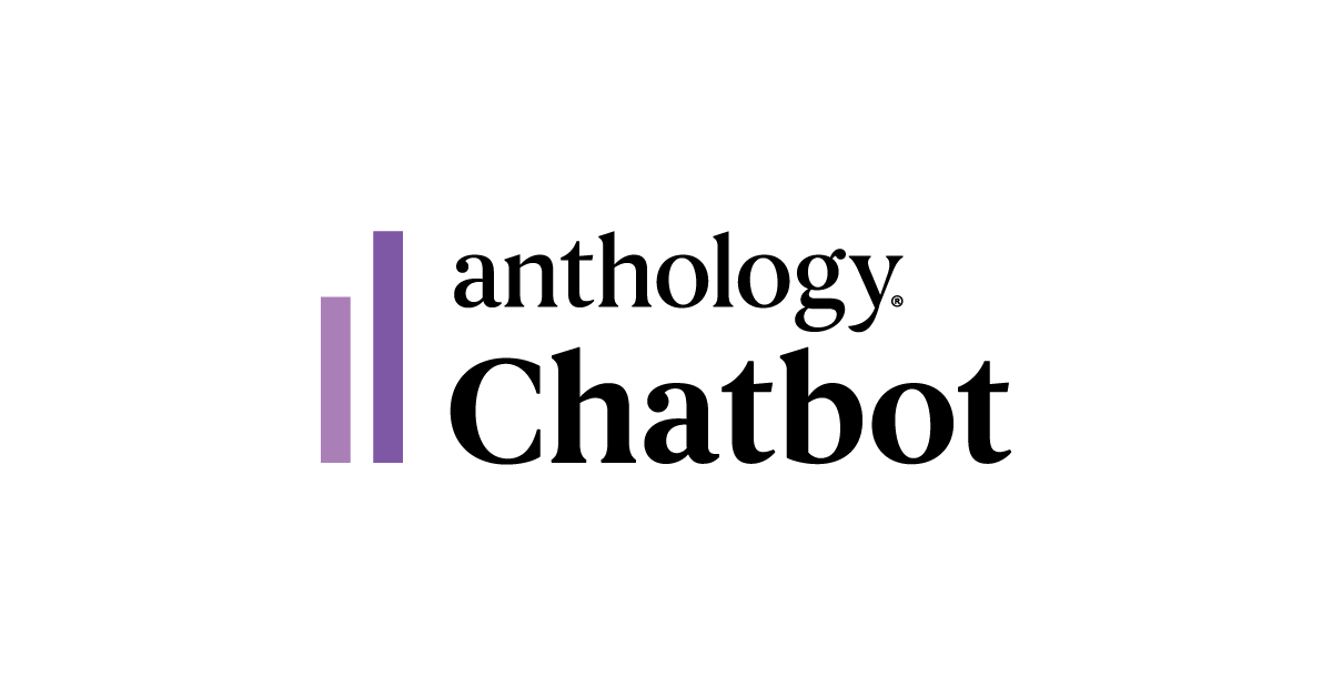 Anthology Chatbot logo with trademark