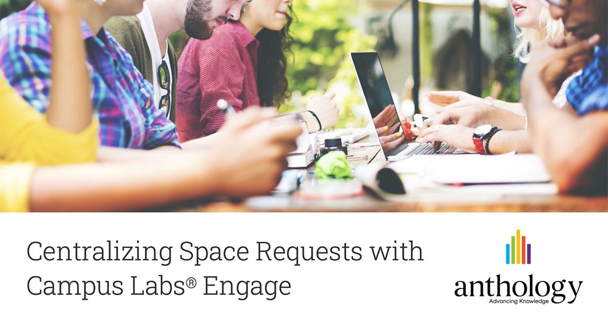 Preview image for the Centralizing Space Requests with Campus Labs Engage webinar