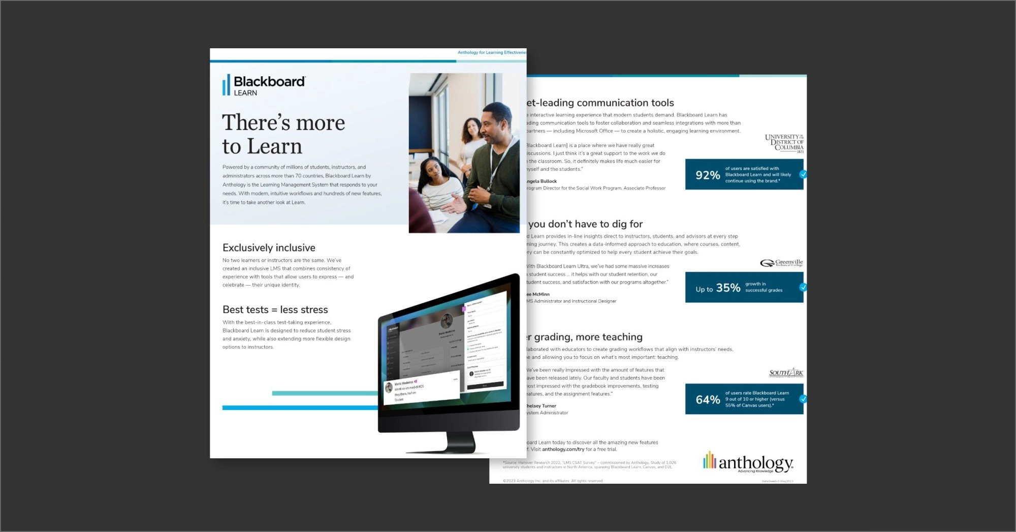 Preview of the datasheet over a gray background