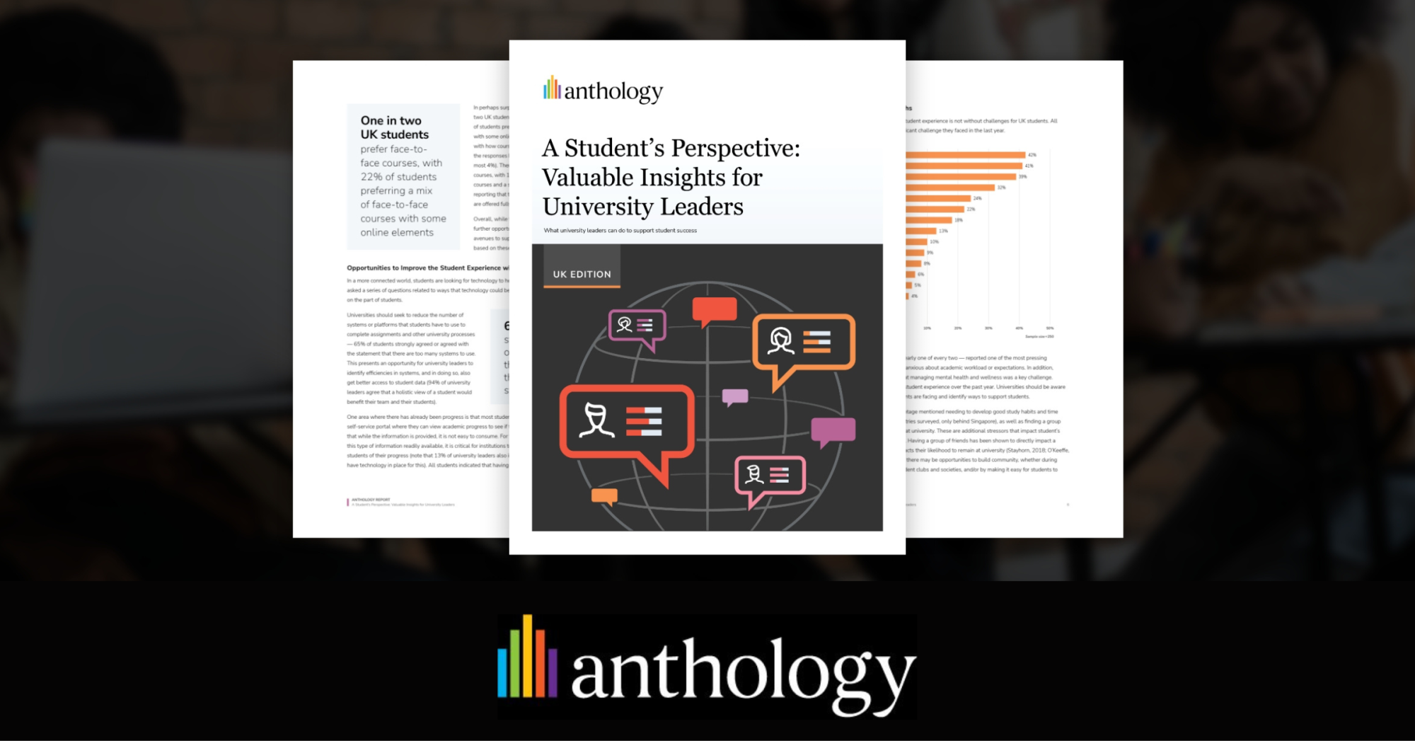 Image related to an Anthology paper called "A Student's Perspective: Valuable Insights for University Leaders.