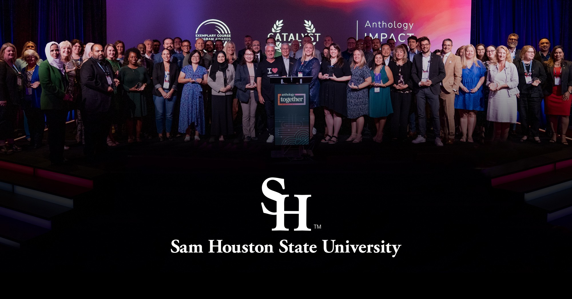 Sam Houston State University at Catalyst awards