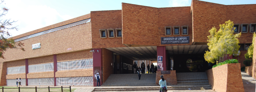 Photo of a building on the University of Limpopo campus