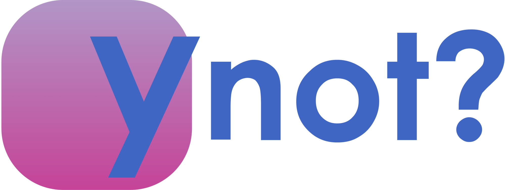 ynot? logo