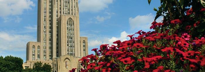 Daytime image of University of Pittsburgh campus